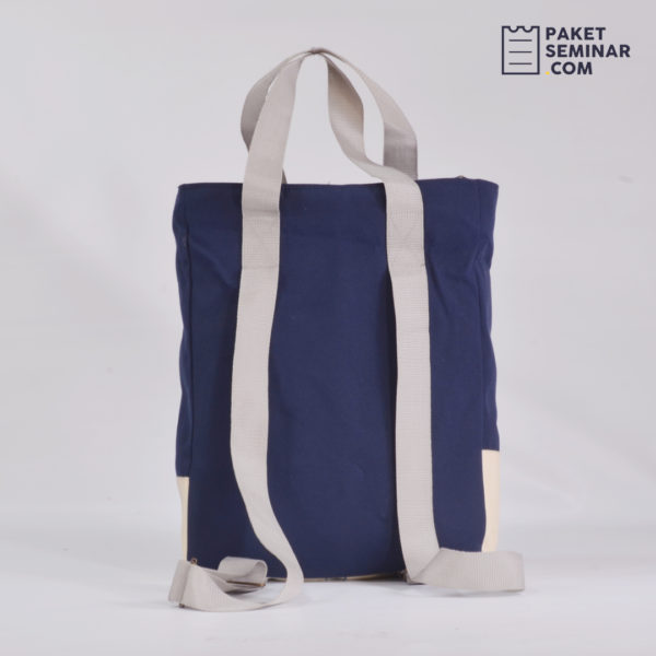 TM01 - Tas 2 in 1 Totebag & Backpack Navy